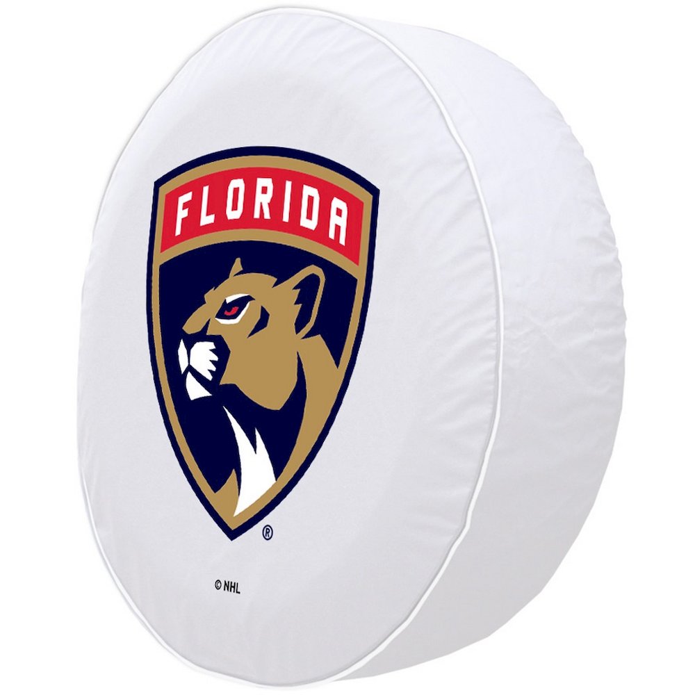 28 x 8 Florida Panthers Tire Cover. Picture 2