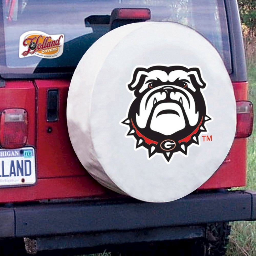 28 x 8 Georgia "Bulldog" Tire Cover. Picture 2