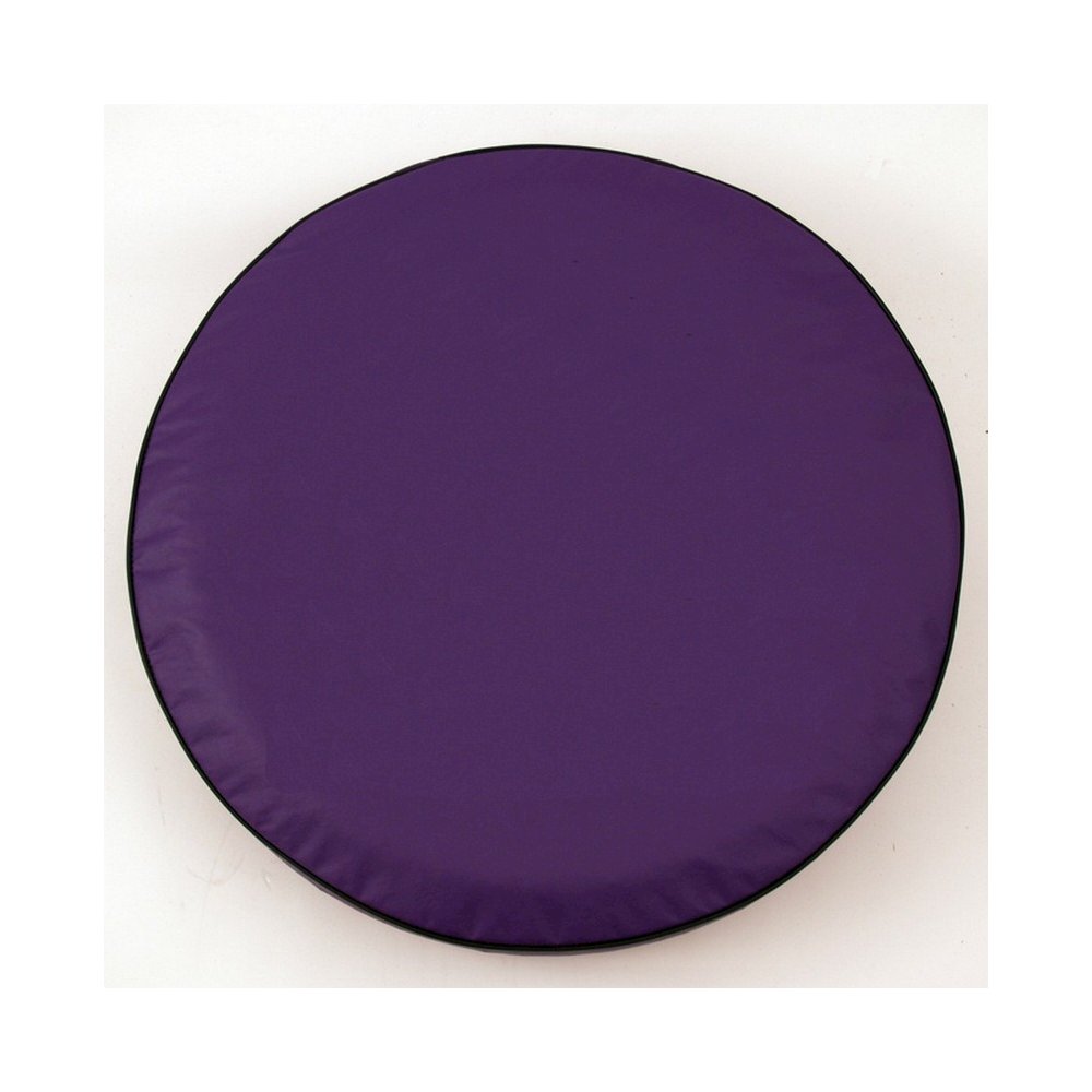 Plain Purple Tire Cover. Picture 1