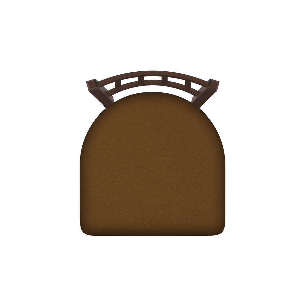 610 Contessa 18" Chair with Bronze Finish and Canter Thatch Seat. Picture 2