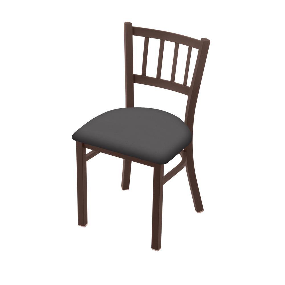 610 Contessa 18" Chair with Bronze Finish and Canter Storm Seat. Picture 1