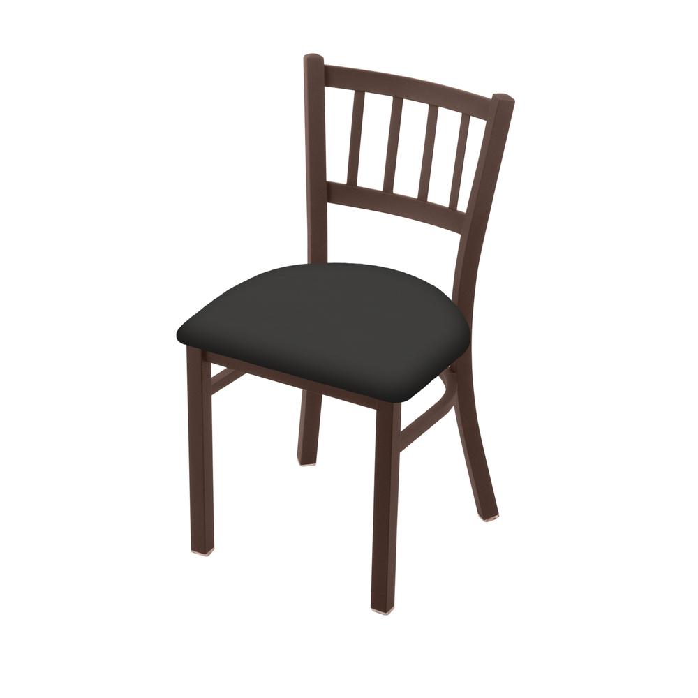 610 Contessa 18" Chair with Bronze Finish and Canter Iron Seat. Picture 1