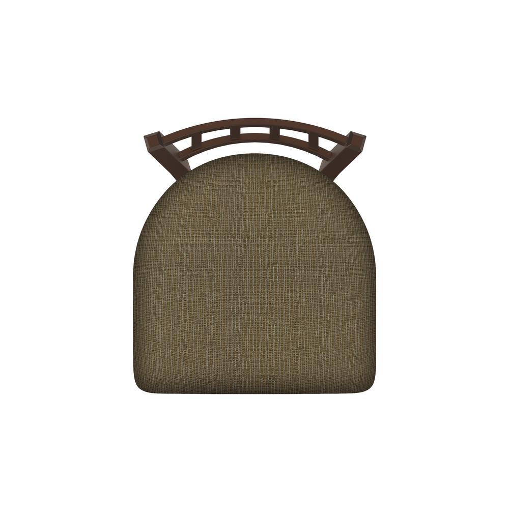 610 Contessa 18" Chair with Bronze Finish and Graph Cork Seat. Picture 2