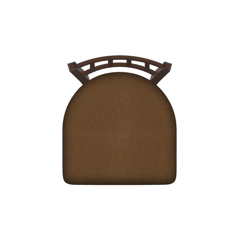 610 Contessa 18" Chair with Bronze Finish and Rein Thatch Seat. Picture 2