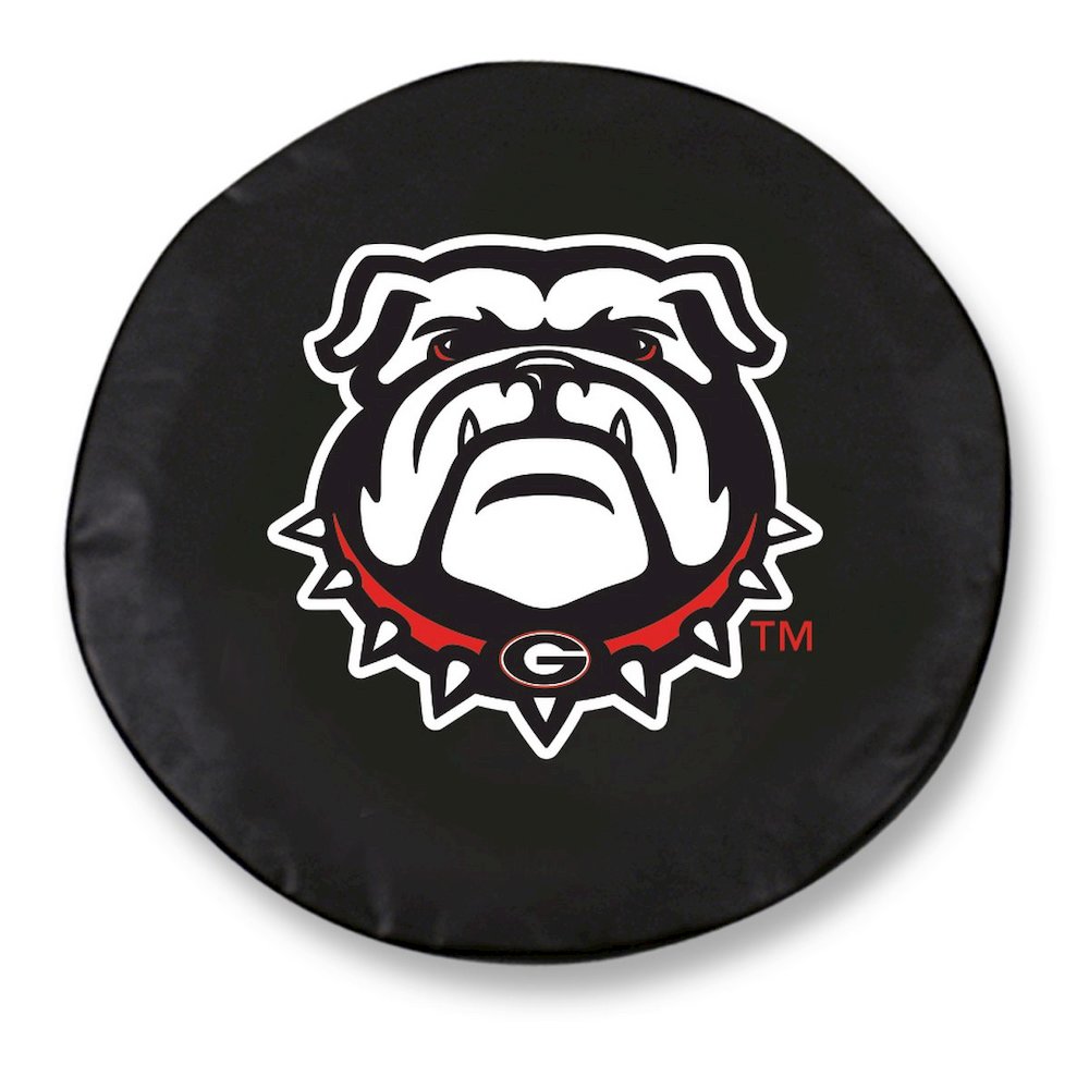 37 x 12.5 Georgia "Bulldog" Tire Cover. Picture 1