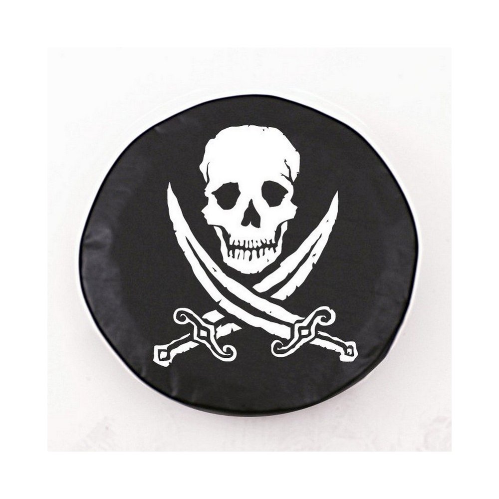 Jolly Roger (Rough) Tire Cover. Picture 1