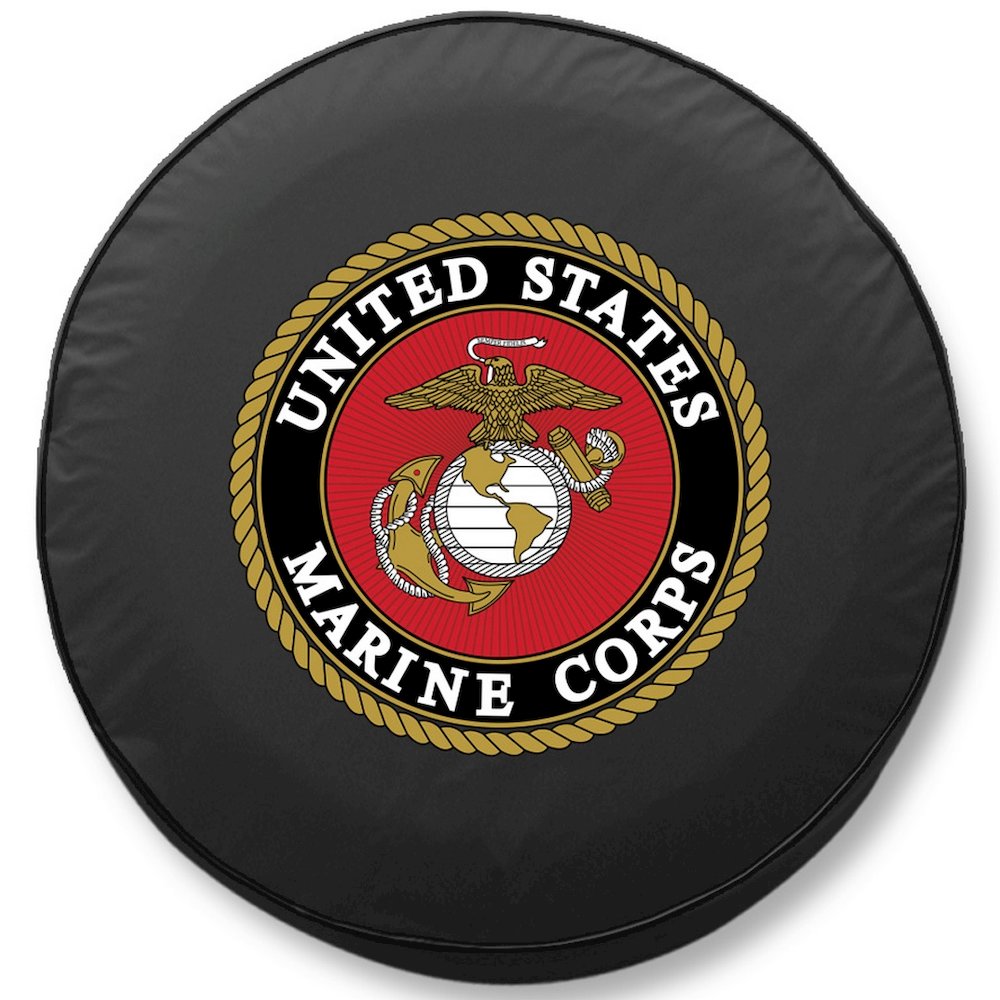 27 x 8 U.S. Marines Tire Cover. Picture 1