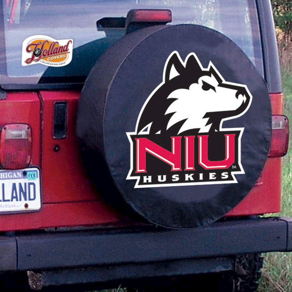 27 x 8 Northern Illinois Tire Cover. Picture 2