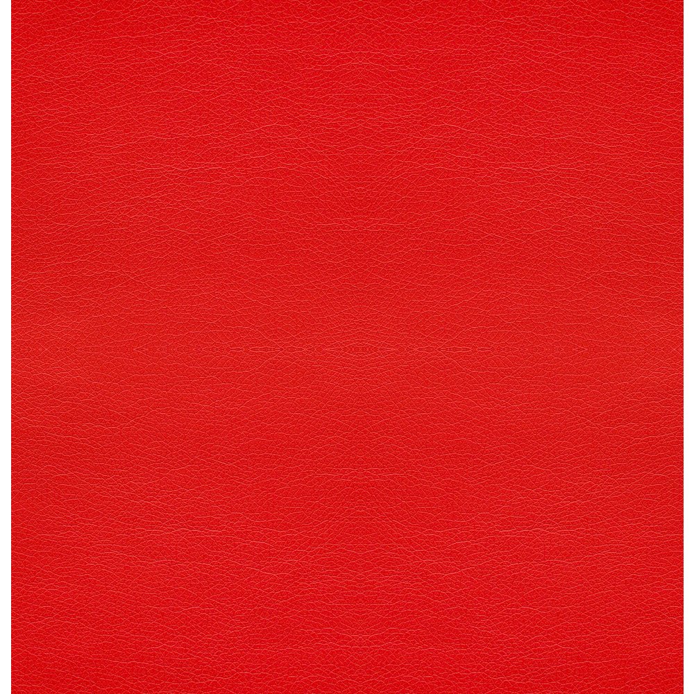 Maple Round Cushion 24" Swivel Counter Stool with Smooth Legs, Medium Finish, and Canter Red Seat. Picture 2