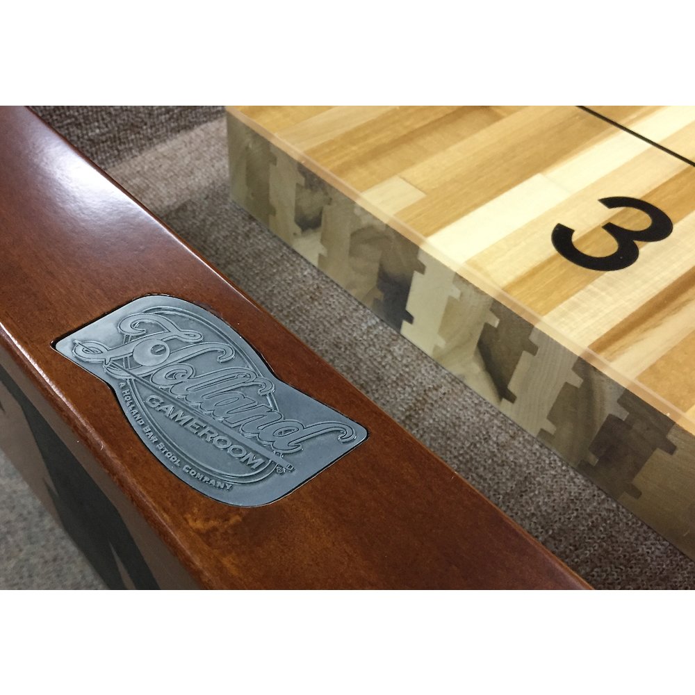 Colorado Avalanche 12' Shuffleboard Table. Picture 3