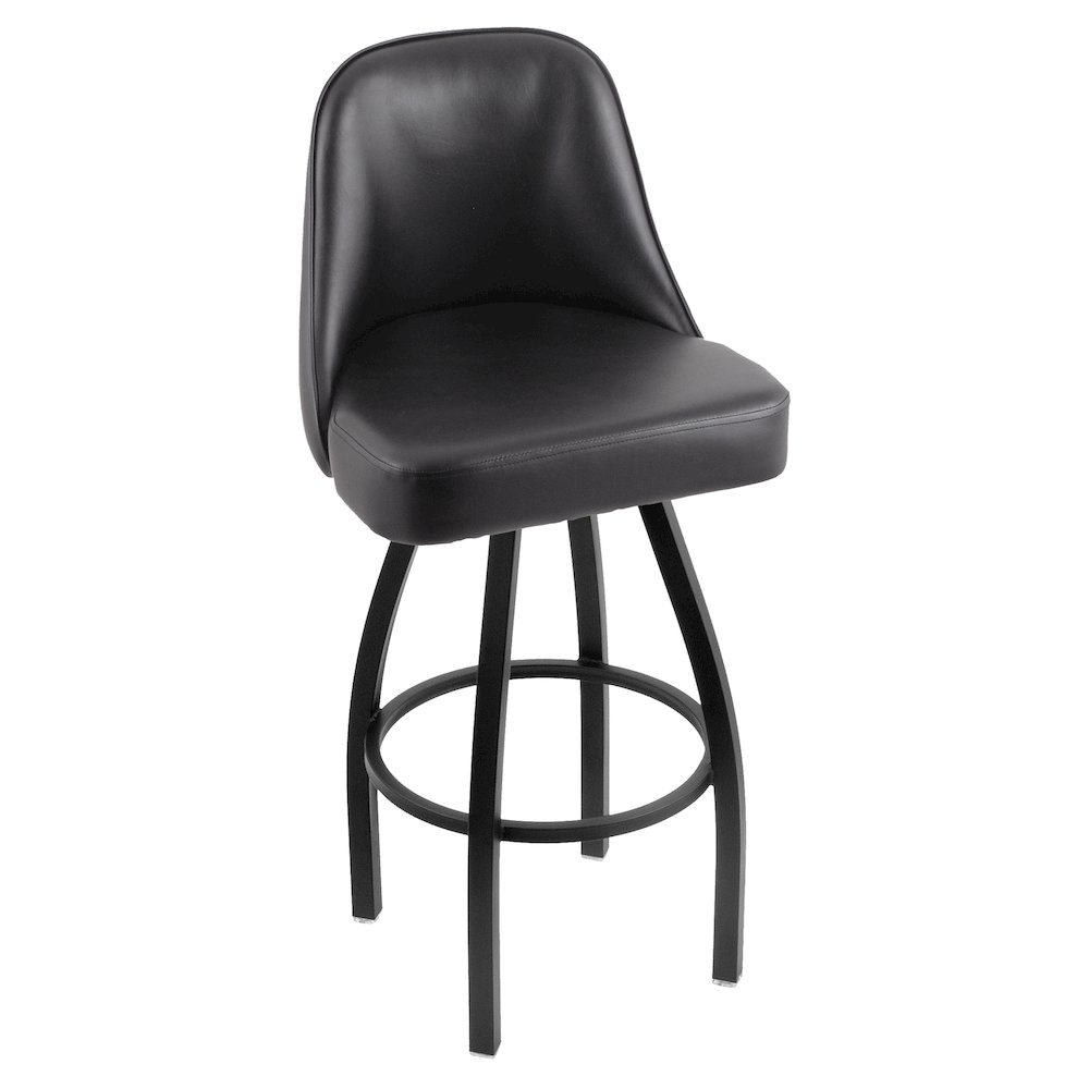 Logo Grizzly Arizona State Swivel Bar Stool with Sparky Logo. Picture 2