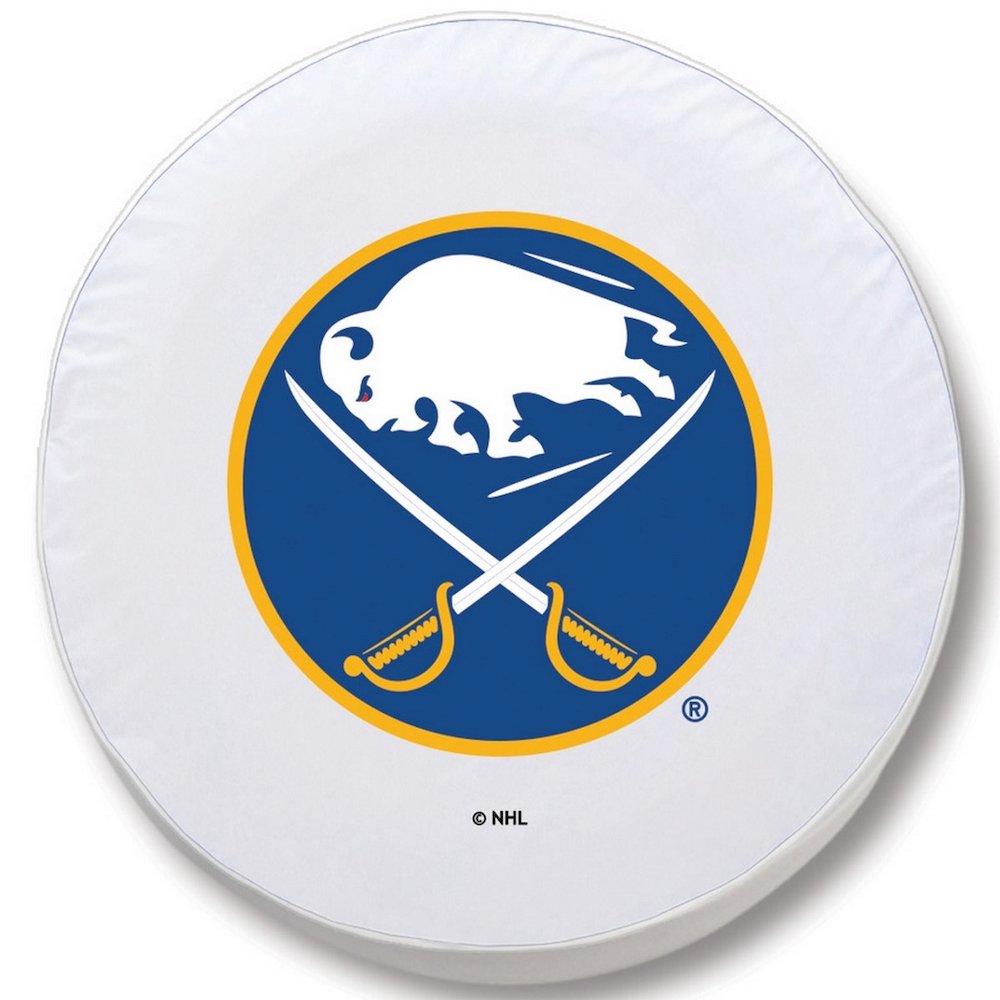 25 1/2 x 8 Buffalo Sabres Tire Cover. Picture 1
