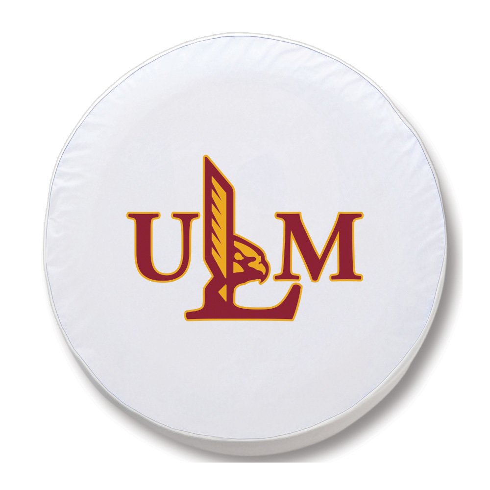 31 1/4 x 11 Louisiana-Monroe Tire Cover. Picture 1