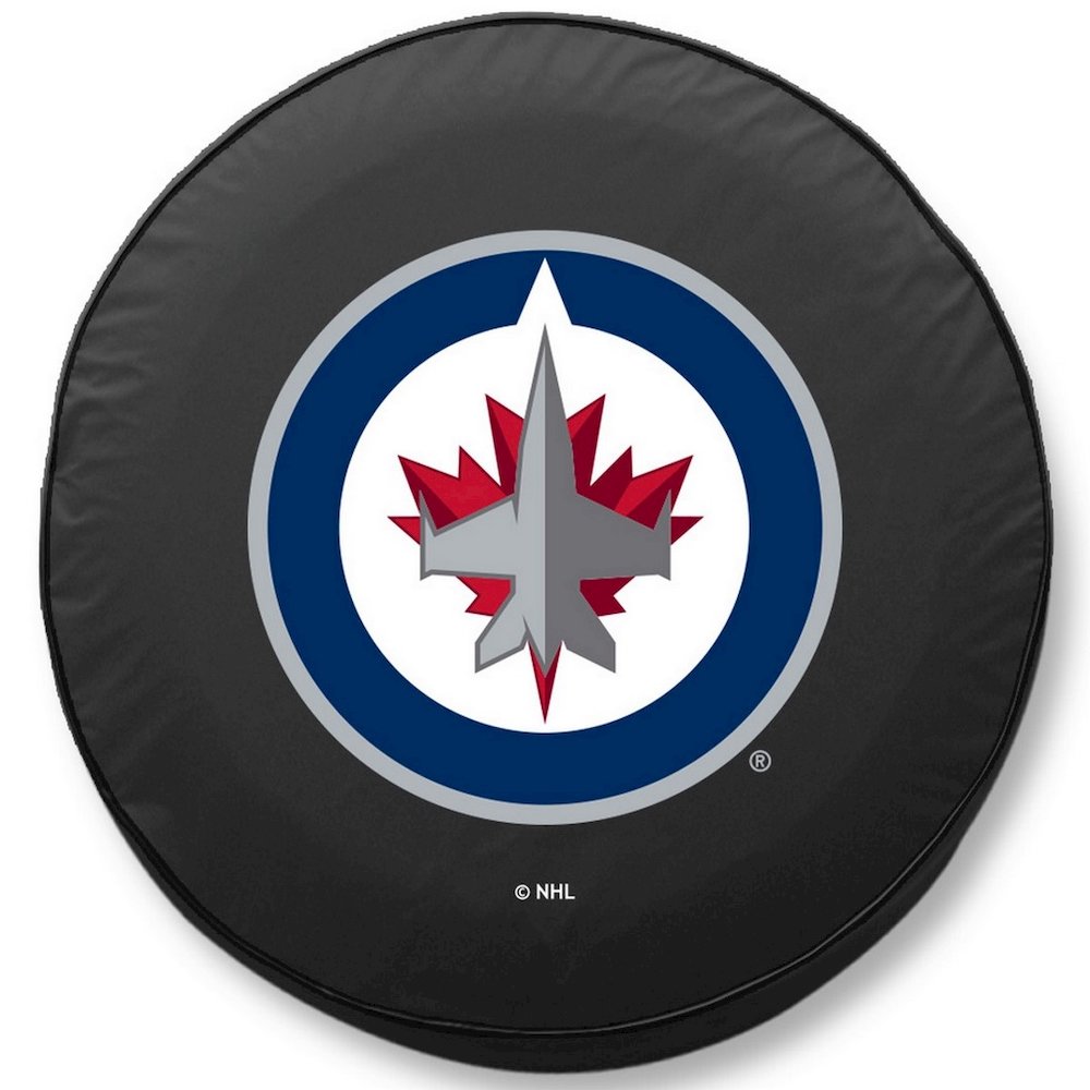 31 1/4 x 11 Winnipeg Jets Tire Cover. Picture 1