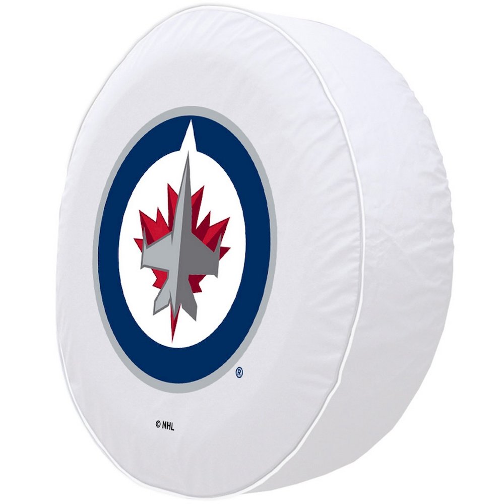 31 1/4 x 11 Winnipeg Jets Tire Cover. Picture 2