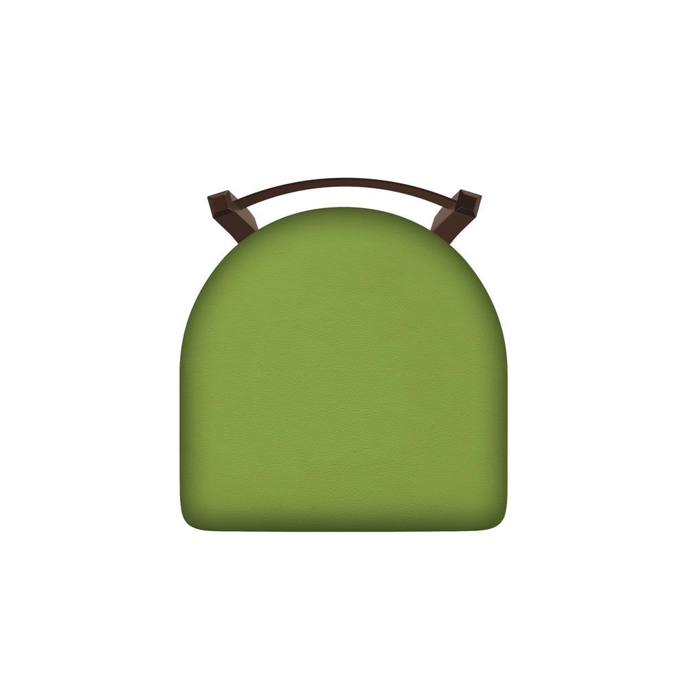 821 Catalina 30" Low Back Swivel Bar Stool with Bronze Finish and Canter Kiwi Green Seat. Picture 3