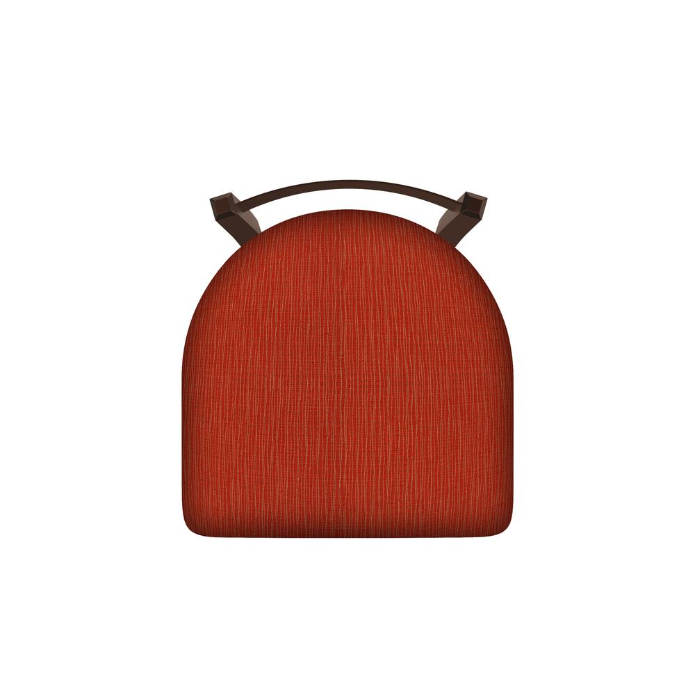 821 Catalina 30" Low Back Swivel Bar Stool with Bronze Finish and Graph Poppy Seat. Picture 3