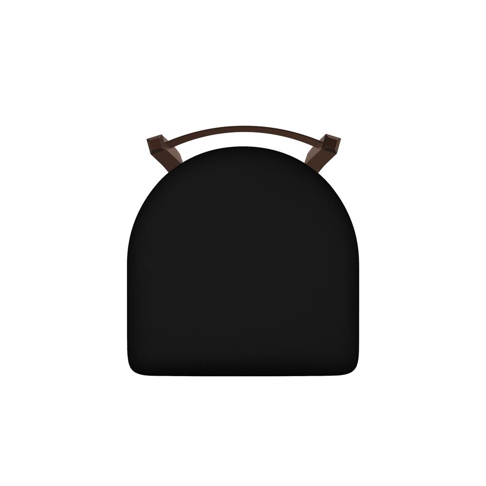 821 Catalina 30" Low Back Swivel Bar Stool with Bronze Finish and Black Vinyl Seat. Picture 3