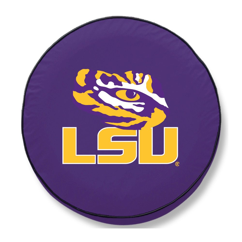 25 1/2 x 8 Louisiana State Tire Cover. Picture 1