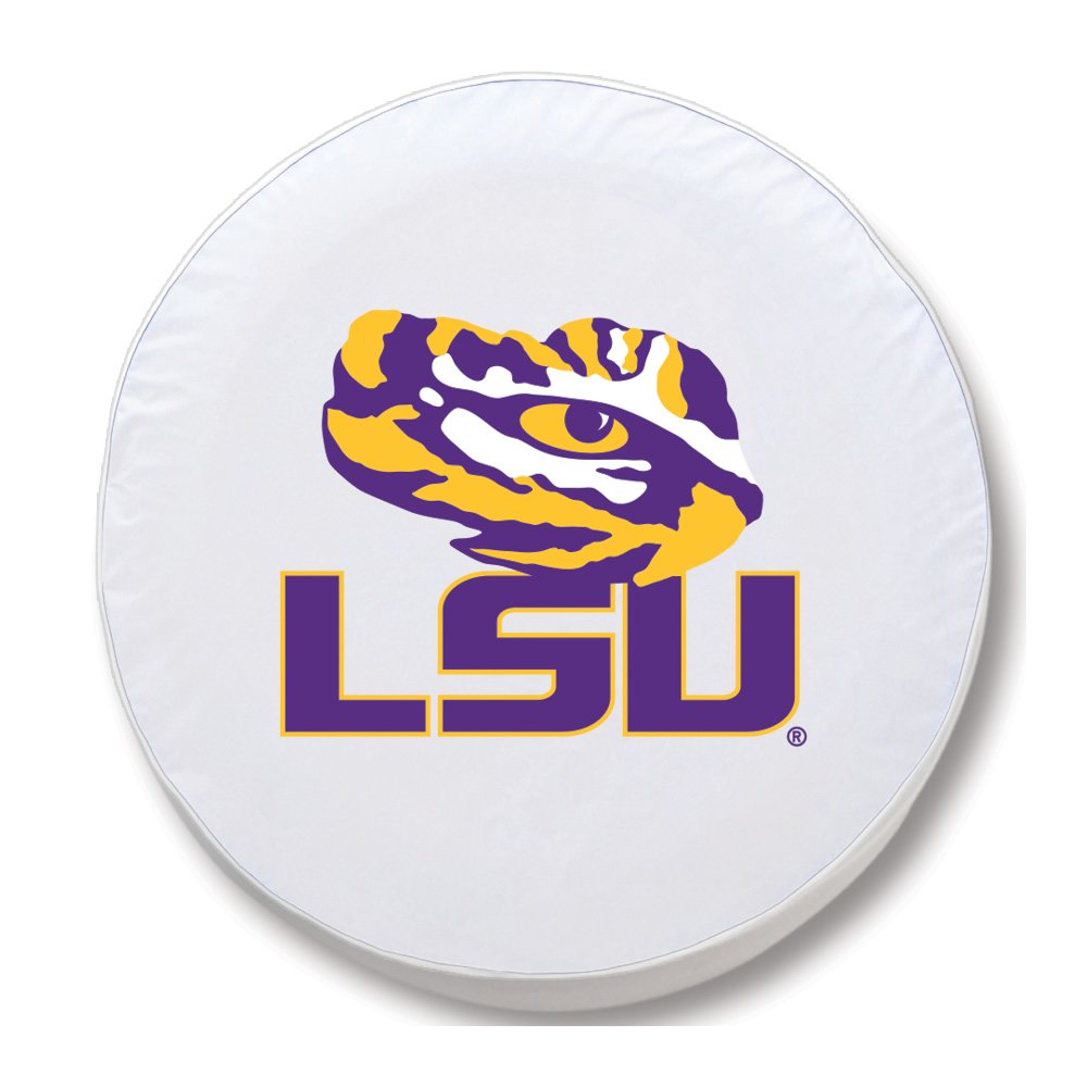 25 1/2 x 8 Louisiana State Tire Cover. Picture 1
