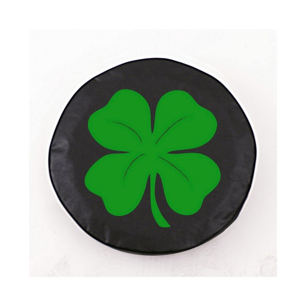 4-Leaf Clover Tire Cover. Picture 1