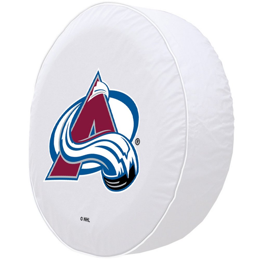 21 1/2 x 8 Colorado Avalanche Tire Cover. Picture 2