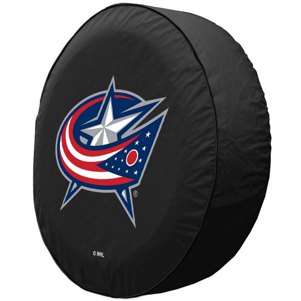 21 1/2 x 8 Columbus Blue Jackets Tire Cover. Picture 2