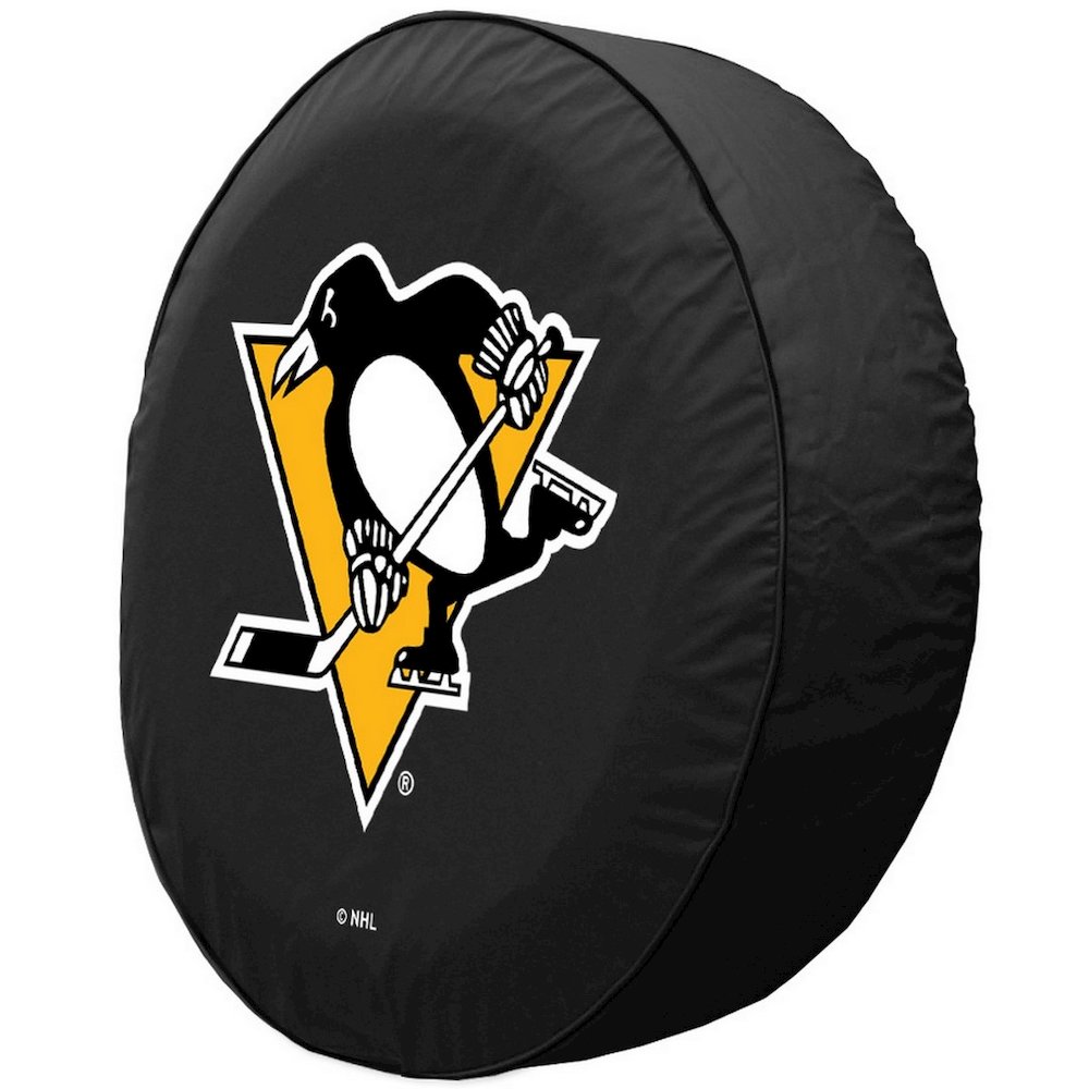 24 x 8 Pittsburgh Penguins Tire Cover. Picture 2