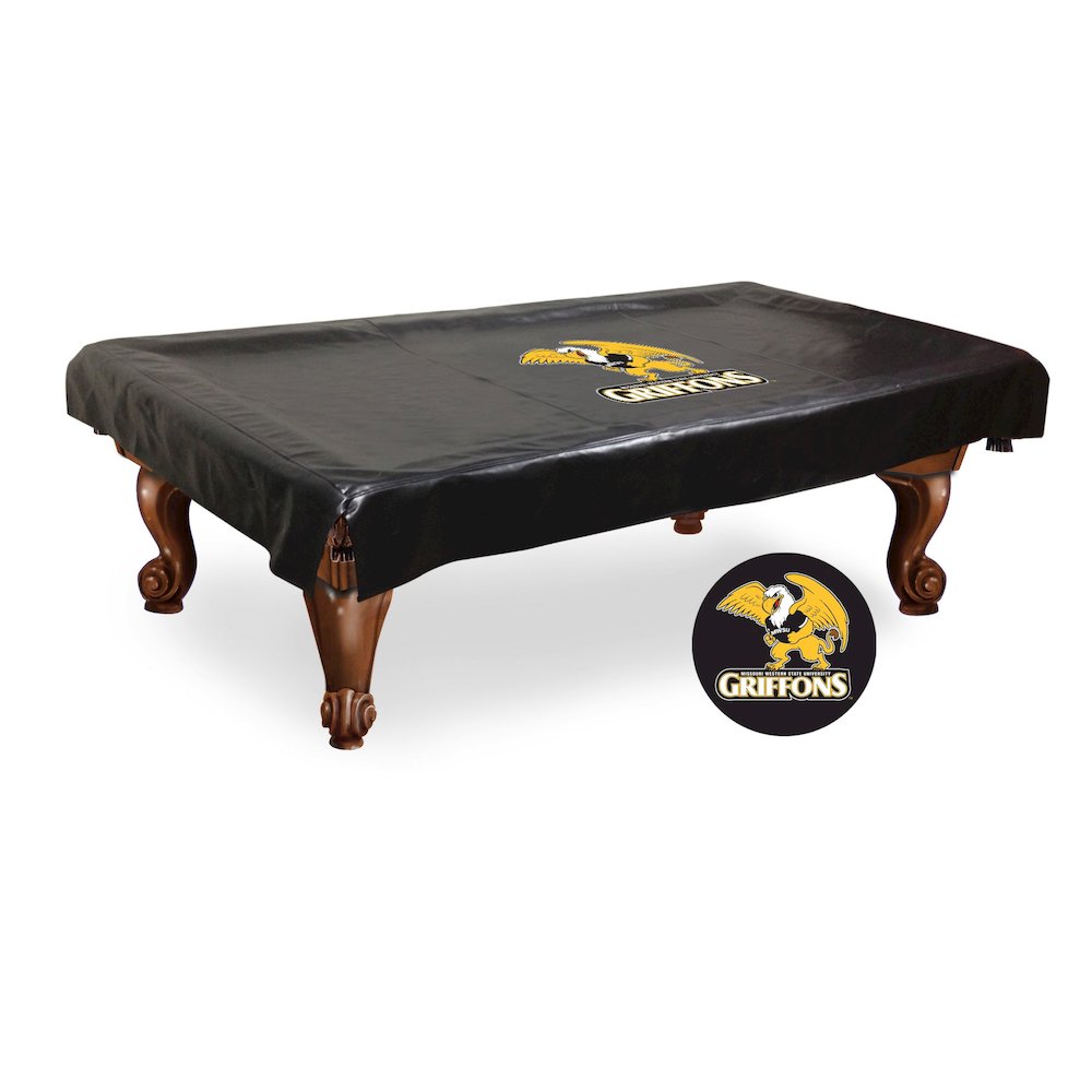 Missouri Western State Billiard Table Cover. Picture 1