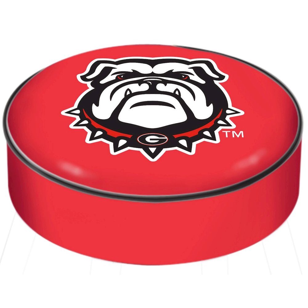 Georgia "Bulldog" Seat Cover. Picture 1