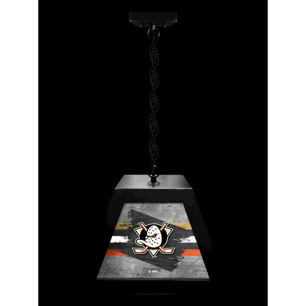 Anaheim Ducks Pendant Box Light. Picture 3
