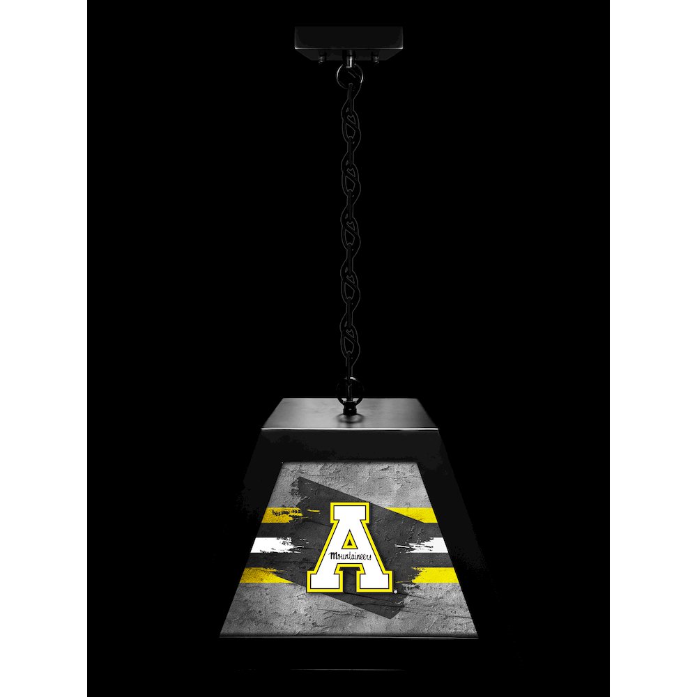 Appalachian State University Pendant Box Light. Picture 3