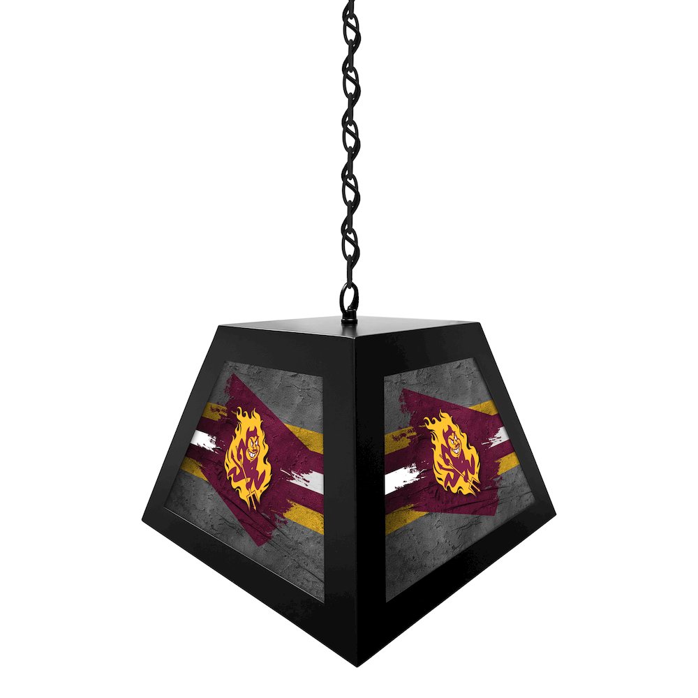 Arizona State University (Sparky) Pendant Box Light. Picture 2