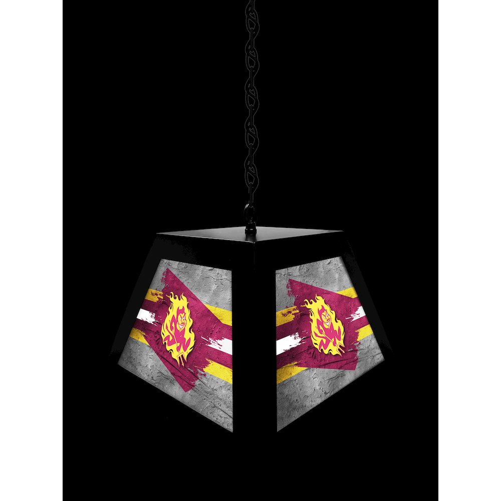 Arizona State University (Sparky) Pendant Box Light. Picture 4