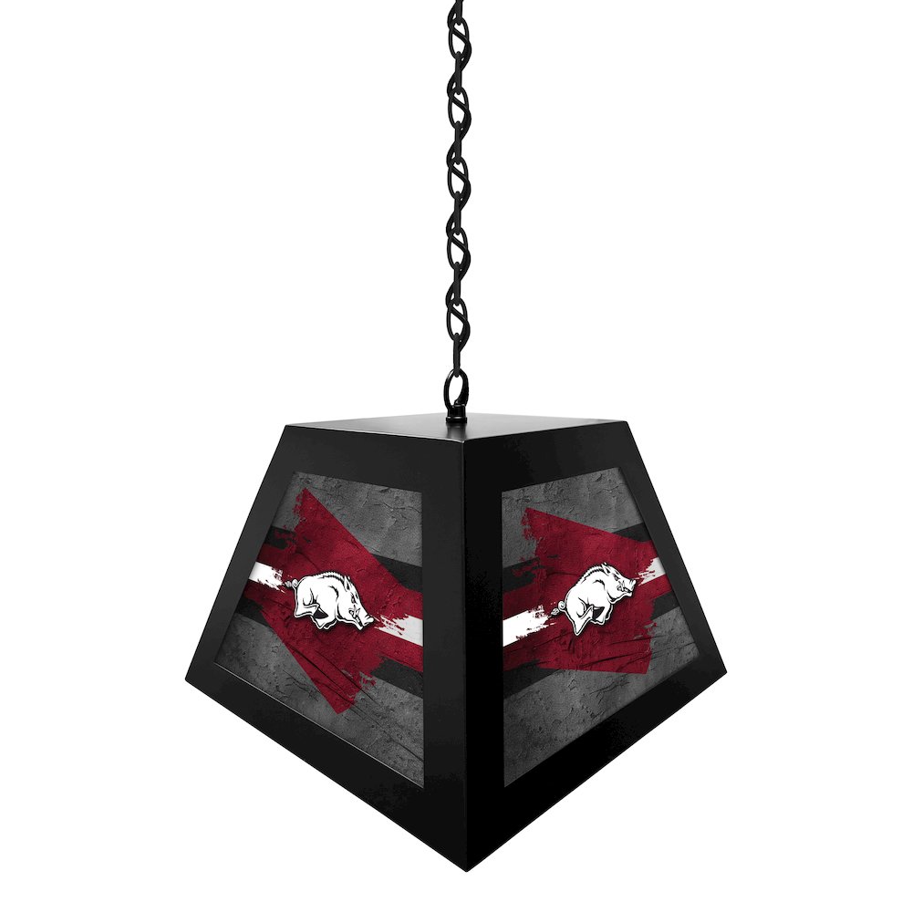 University of Arkansas Pendant Box Light. Picture 2