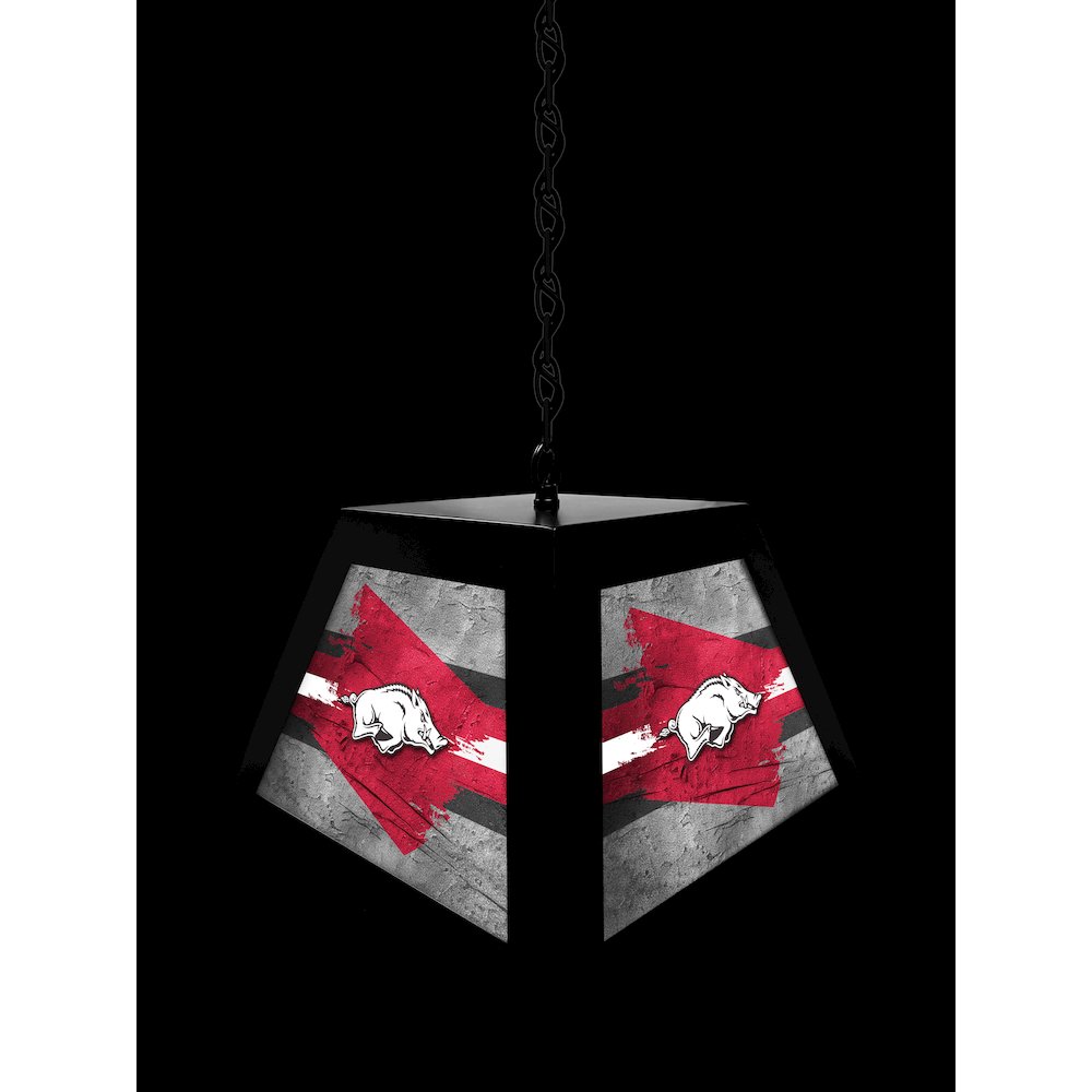 University of Arkansas Pendant Box Light. Picture 4