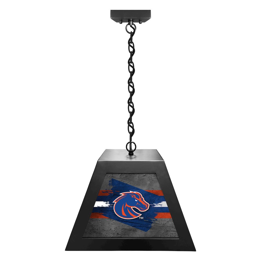 Boise State University Pendant Box Light. Picture 1