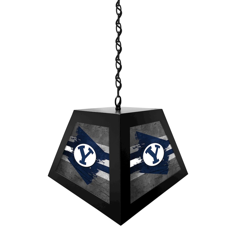 Brigham Young University Pendant Box Light. Picture 2