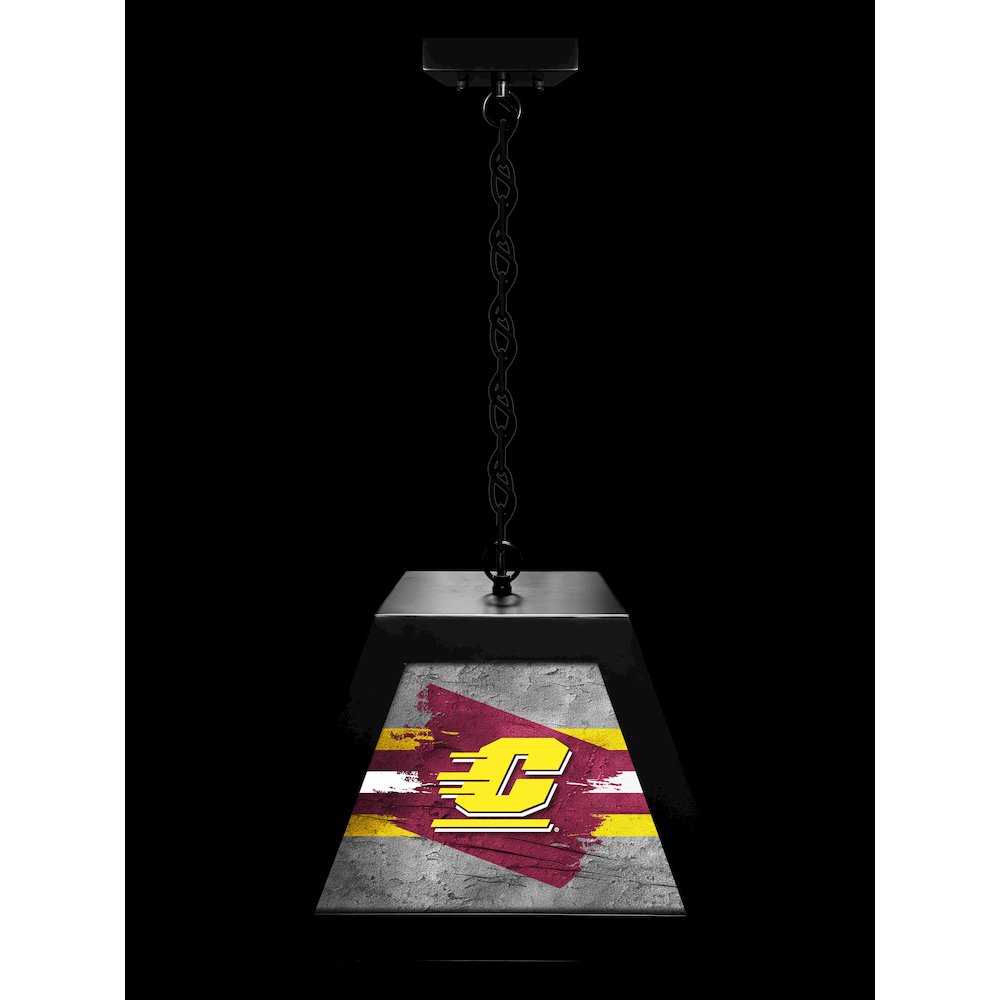 Central Michigan University Pendant Box Light. Picture 3