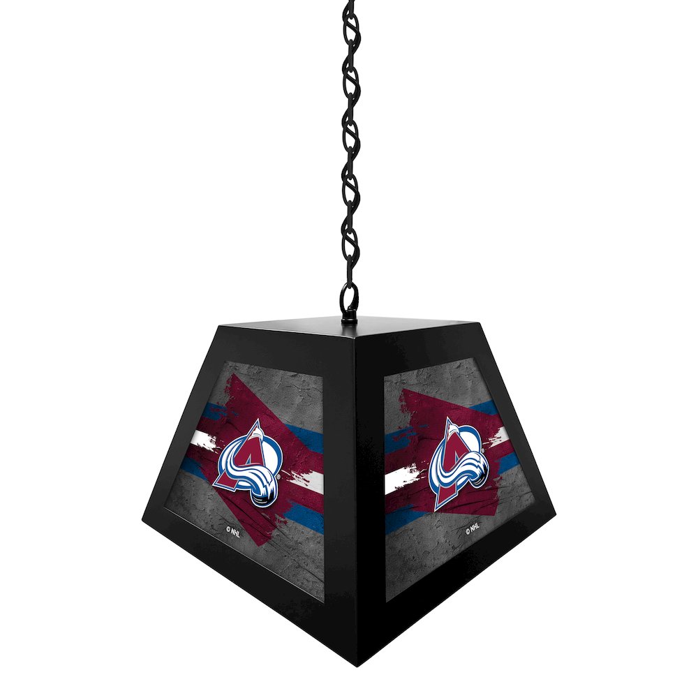 Colorado Avalanche Pendant Box Light. Picture 2