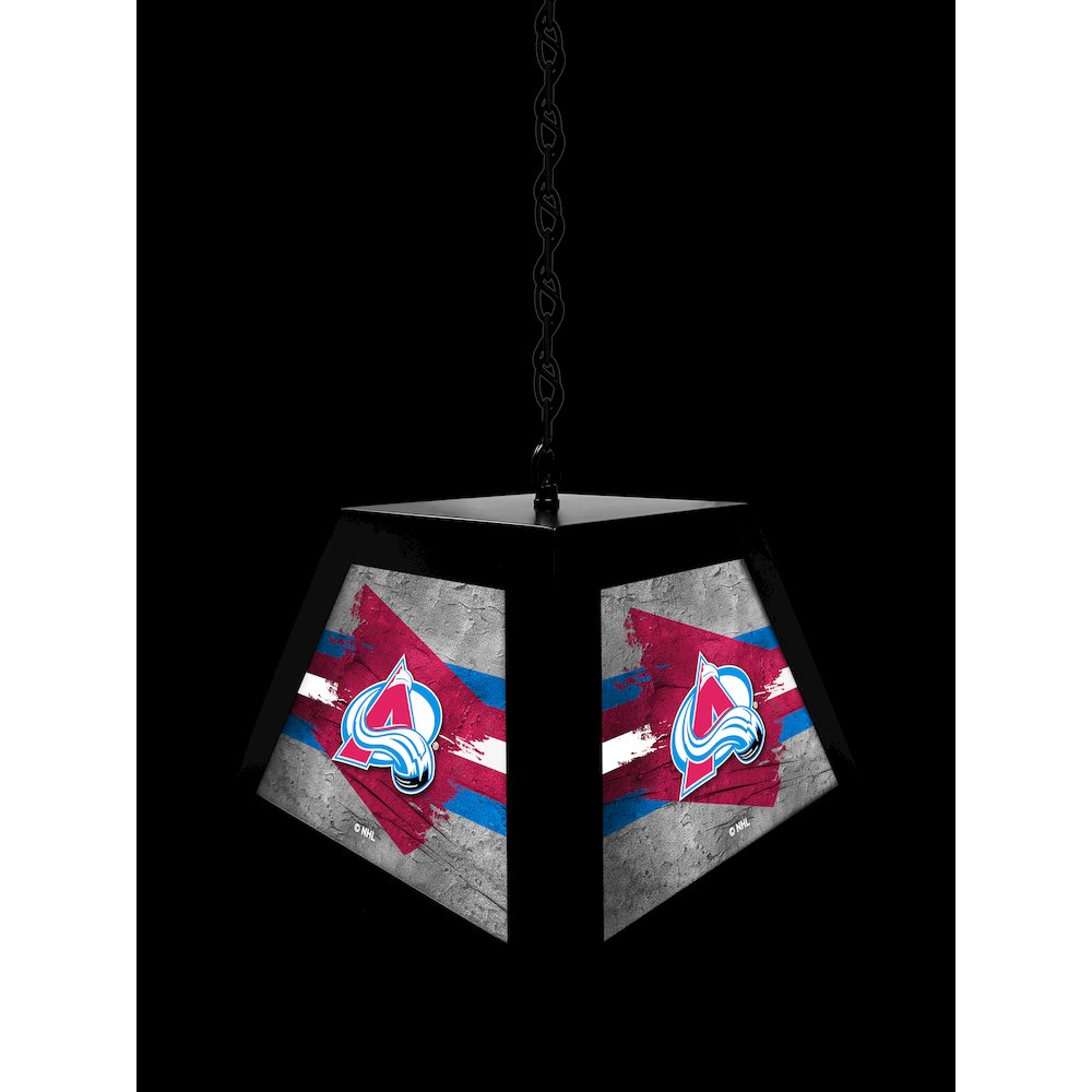 Colorado Avalanche Pendant Box Light. Picture 4