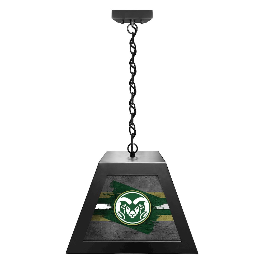 Colorado State University Pendant Box Light. Picture 1