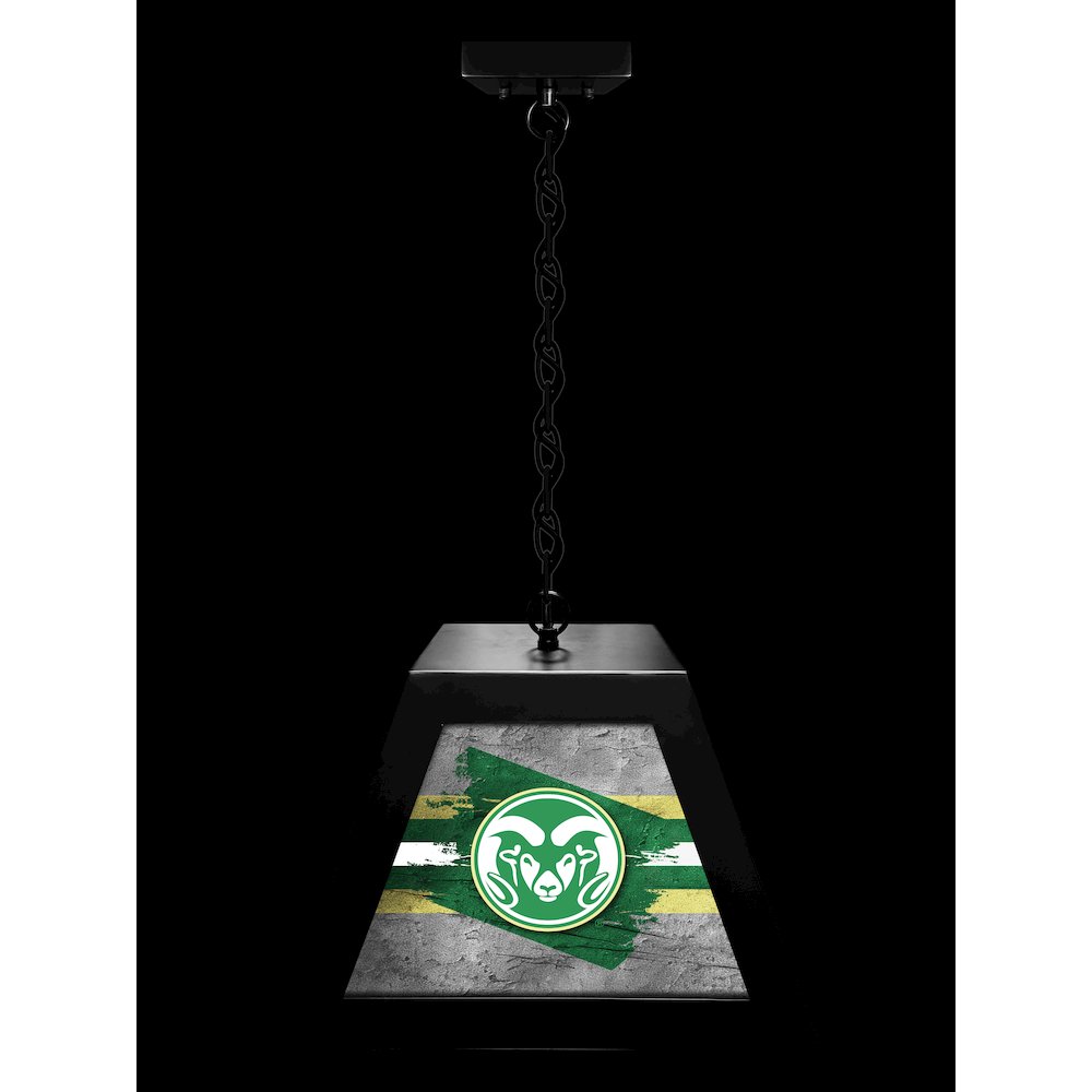 Colorado State University Pendant Box Light. Picture 3