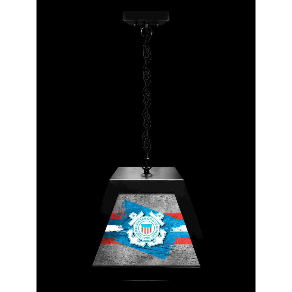 United States Coast Guard Pendant Box Light. Picture 3