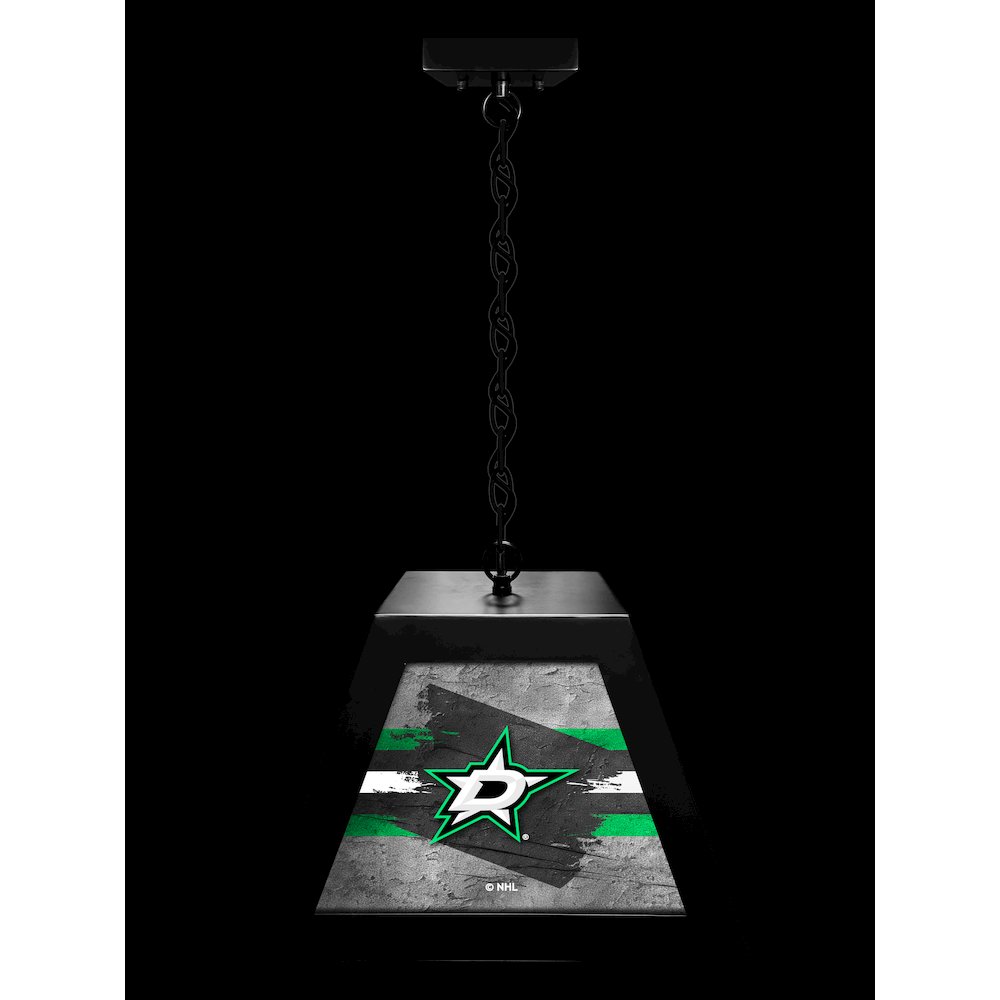 Dallas Stars Pendant Box Light. Picture 3