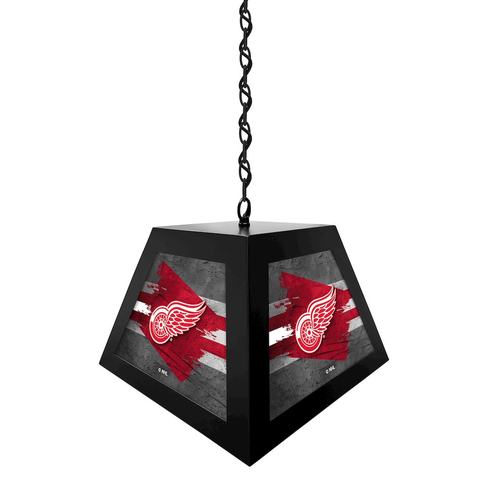 Detroit Red Wings Pendant Box Light. Picture 2