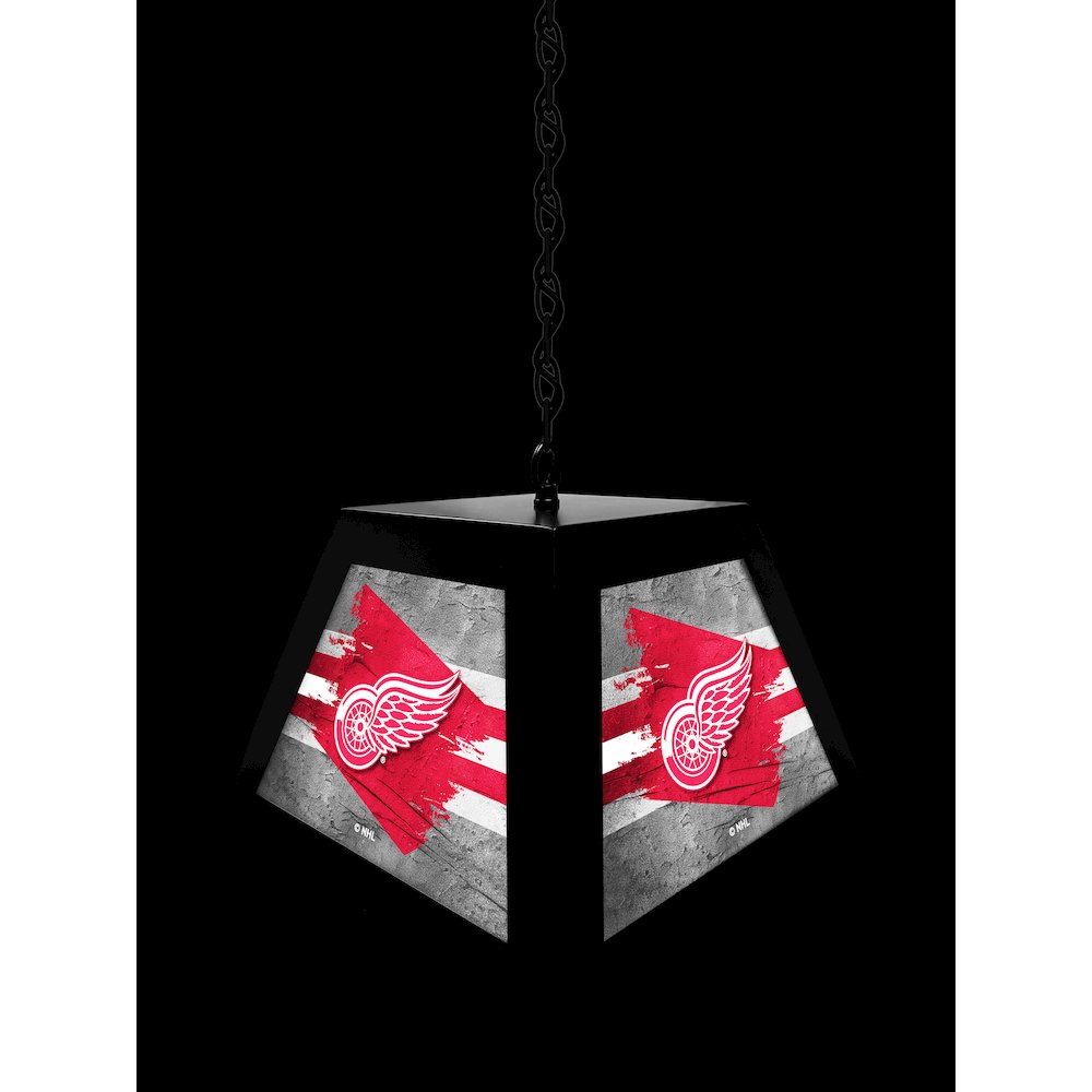 Detroit Red Wings Pendant Box Light. Picture 4