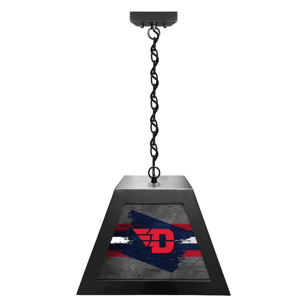 University of Dayton Pendant Box Light. Picture 1