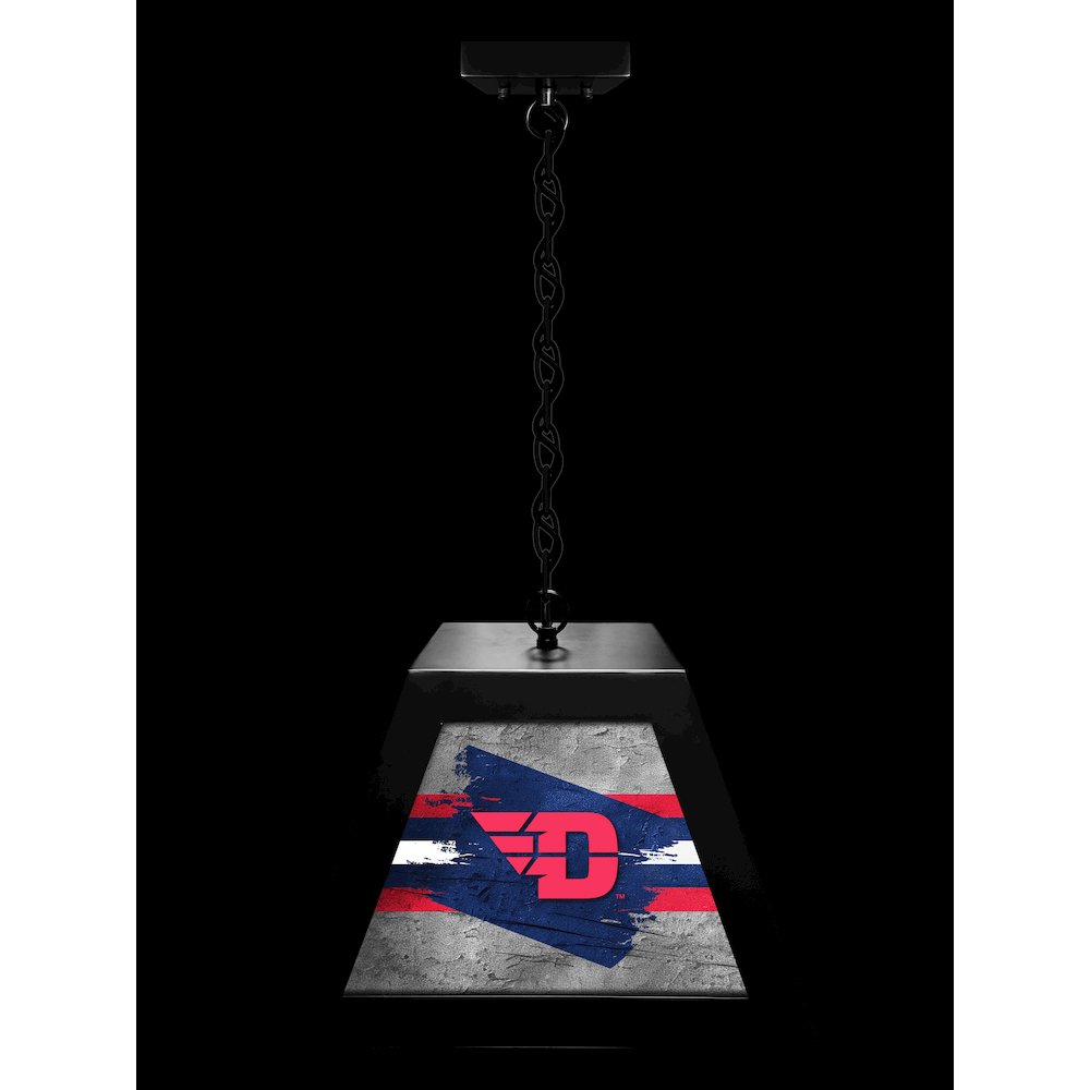 University of Dayton Pendant Box Light. Picture 3