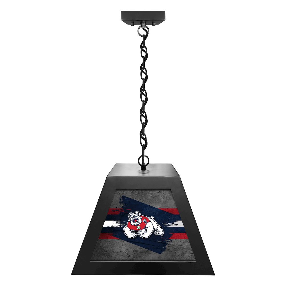 Fresno State University Pendant Box Light. Picture 1
